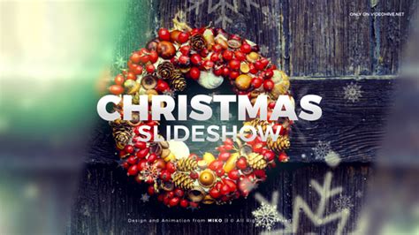 Christmas Slideshow After Effects Project Files Videohive