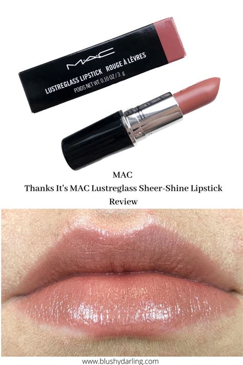 New Post Review And Swatches Of The Mac Cosmetics Lustreglass Sheer
