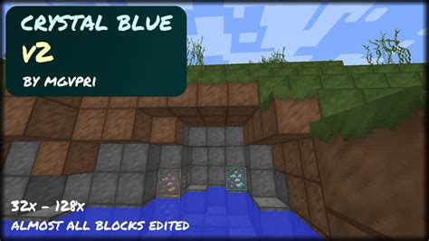 Crystal Blue Pack V2 Minecraft Resource Pack Pvp Resource Pack