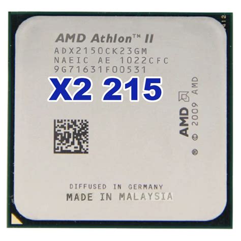 Original Amd Athlon Ii X2 215 24 Ghz Dual Core Socket Am3 Am2 Desktop