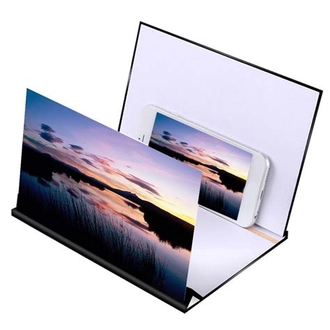 Stereoscopic Amplifying 8 Inch 3d Portable Folding Phone Screen