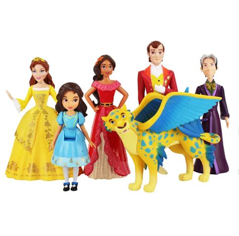 Princess Sofia The First Elena Of Avalor Figures Toy Set Of 6 King