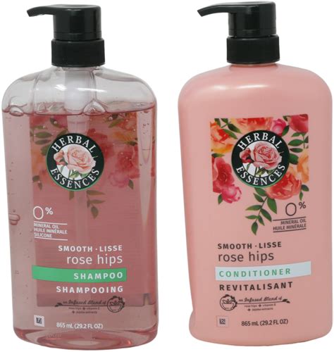 Herbal Essences Shampoo And Conditioner Rose Hips Jojoba And Conditioner Set He6172 Walmart Canada