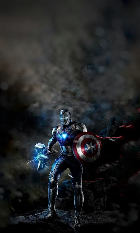 Captain America The Avengers Iphone Wallpaper