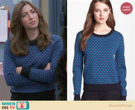 I won't be doing a full season of brooklyn nine nine in season 6. WornOnTV: Gina's blue dot print sweater on Brooklyn Nine ...