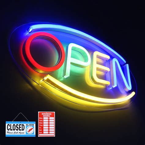 Buy Ousheng Led Neon Open Sign Super Bright Lighted Open Signs For