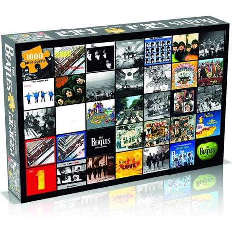 University Games The Beatles Album Covers 1000 Piece Puzzle Jigsaw Puzzles From Crafty Arts Uk