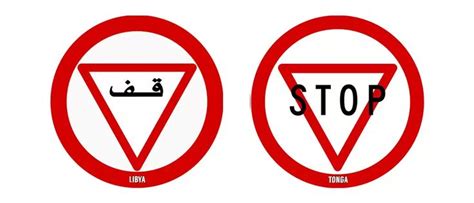The Difference Between Road Signs Around The World Road Signs Signs