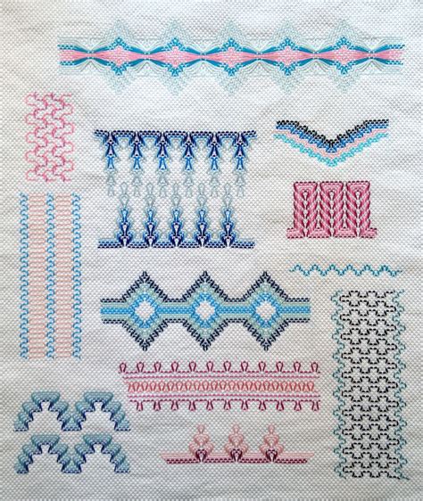 Huck Weaving Sampler Fo Swedish Weaving Patterns Free Swedish