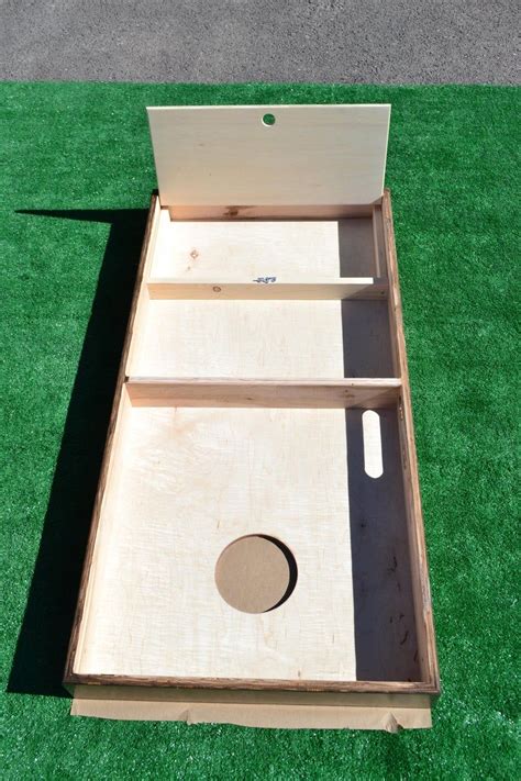 Add On Storage Cubby For Bags On Full Size Cornhole Boards Etsy