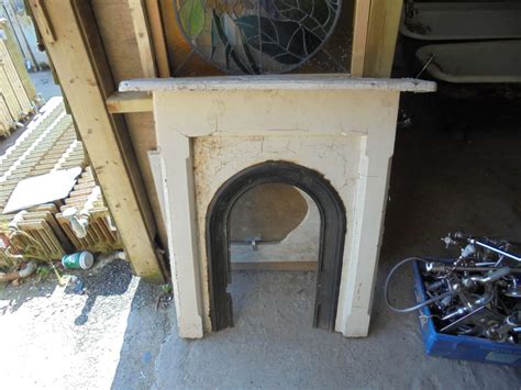 Original cast iron bedroom combination fireplace £395 bespoke pine fire surround £345 RECLAIMED CAST IRON FIRE SURROUND - Authentic Reclamation