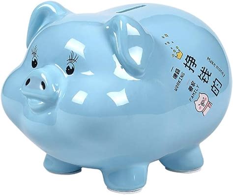 Ceramic Pig Piggy Bank Large Capacity Children Coin Bank Pig Creative