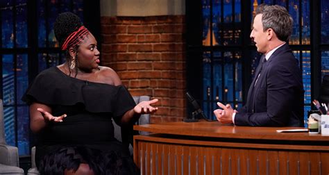 Danielle Brooks Dishes On Her First Pregnancy On ‘late Night Watch Here Danielle Brooks