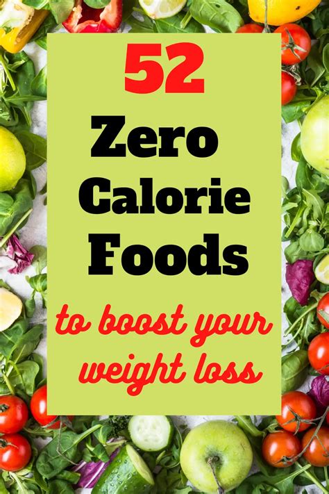 52 Of The Best Zero Calorie Foods And Drinks Healthier Millie