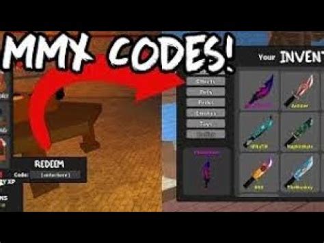 Murder mystery 2 codes (active). Murder Mystery X All Codes 2019 | ROBLOX - YouTube