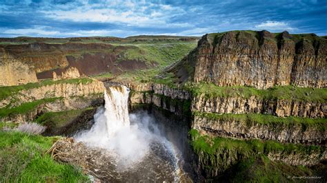 Nummer S Palouse Falls Washington OC 5996x3373