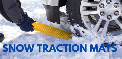 Do Traction Mats Work In Snow
