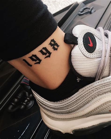 Birth Year 1999 Tattoo Fonts - Best Tattoo Ideas