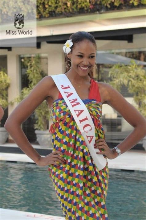 18 Year Old Gina Hargitay Miss Jamaica World 2013 Caribbean Fashion