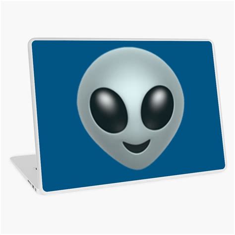 Cute Alien From Outer Space Laptop Skin By Repeat Art In 2020 Cute