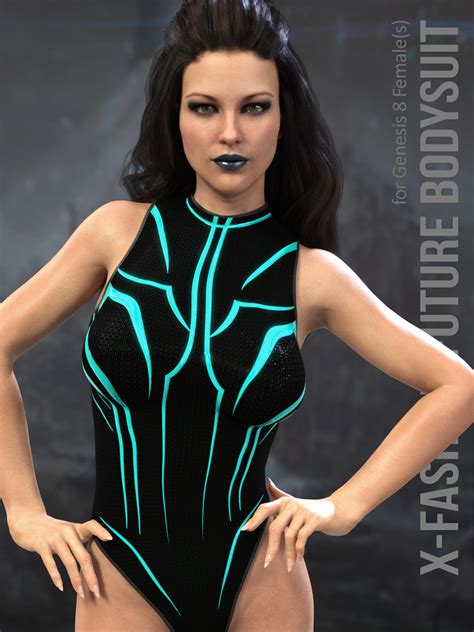 X Fashion Future Bodysuit For Genesis Females D Figure Assets Xtrart D