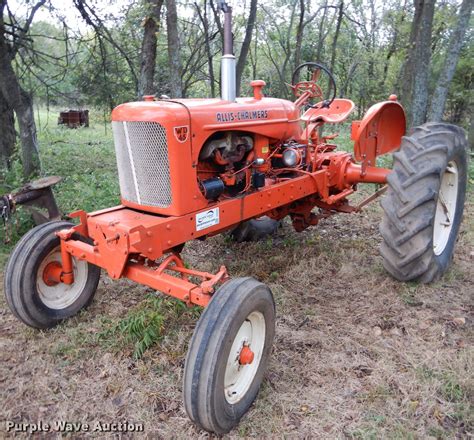 1957 Allis Chalmers Wd45 Tractor In Paola Ks Item Dh2603 Sold