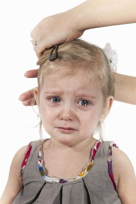 Crying Little Girl Stock Photo Image Of Dress Crying 45306780