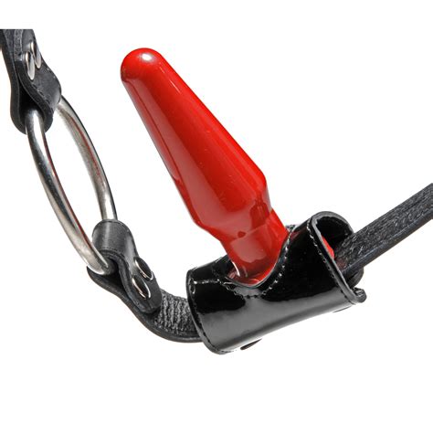 Strict Premium Locking Leather Cock Ring And Anal Plug Harness Free Usa