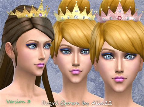 Sims 4 Ccs The Best Crown By Alin2