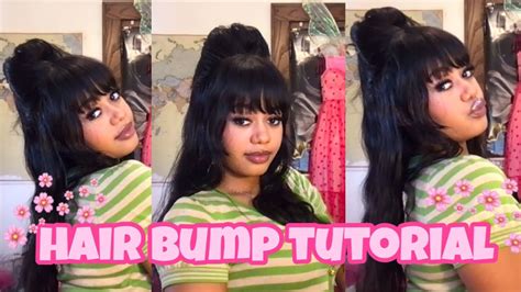 Iconic Hair Bump Tutorial T Part Wig Youtube