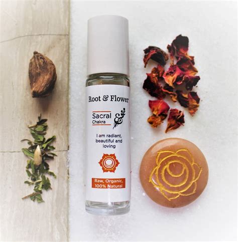Sacral Chakra Anointing Oil By Root And Flower