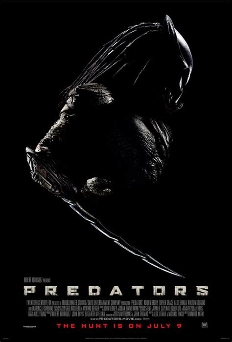 Predators Movie Poster 1 Of 6 Imp Awards