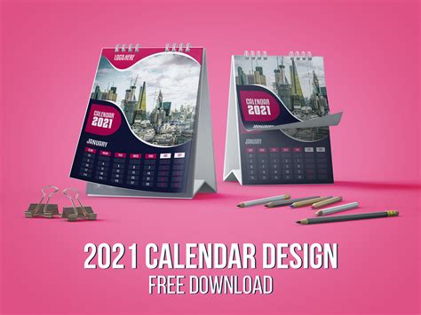 2021 Desk Calendar Designs Themes Templates And Downloadable Graphic