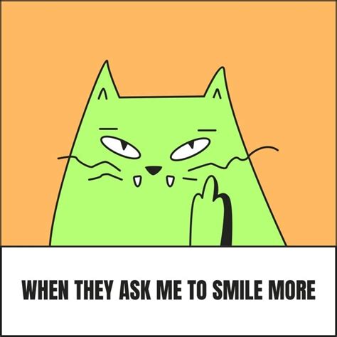 Free Funny Smile More Cat Meme Template