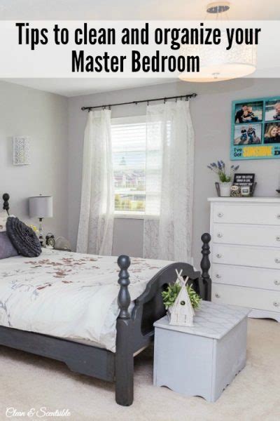 Organize your kid's toys in a manner that is easiest for them to put them back. How to Organize Your Master Bedroom - Clean and Scentsible