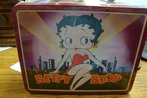 1999 Betty Boop Metal Lunch Box By King Features Syndicate Ebay