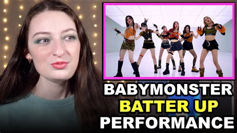 Babymonster Batter Up Dance Performance Reaction Youtube