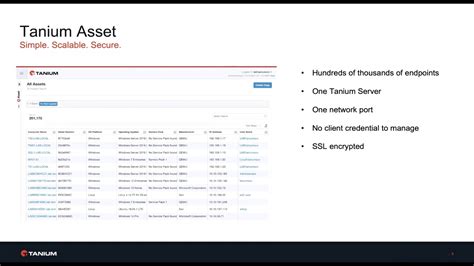 Overview Integrating Tanium Asset With Servicenow Youtube