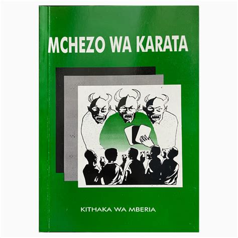 Mchezo Wa Karata Book By Kithaka Wa Mberia Kibanga Books