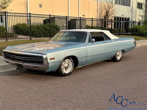 1970 Chrysler Newport Convertible Classic And Collector Cars