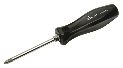 Ability One Steel Screwdriver With 4 Shank And 2 Standard Tip