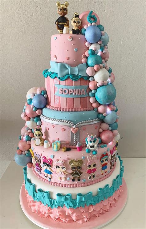 Lol Surprise Dolls Cake Funny Birthday Cakes Surprise Birthday Cake