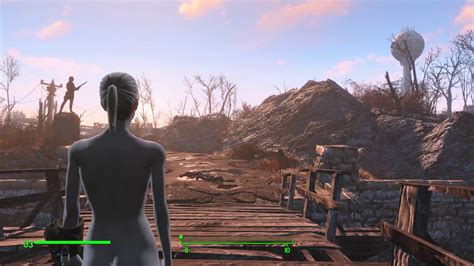 Fallout Nude Walk Part Road To Diamond Youtube
