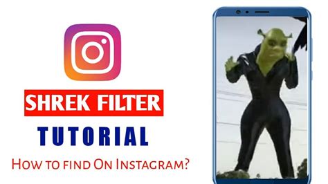 How To Get Shrek Filter On Instagram Shrek Instagram Youtube