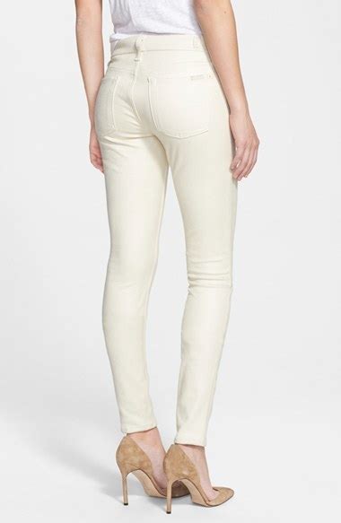 For All Mankind The Skinny Faux Leather Skinny Pants