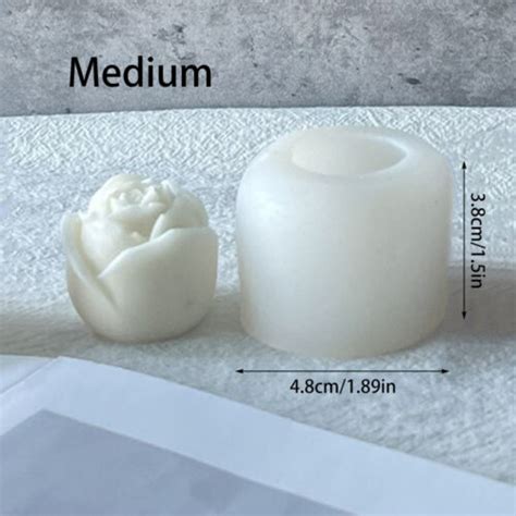 3D Silikonform Kerzenform DIY Kerzengießen Seifen Form Kerzen Gießform