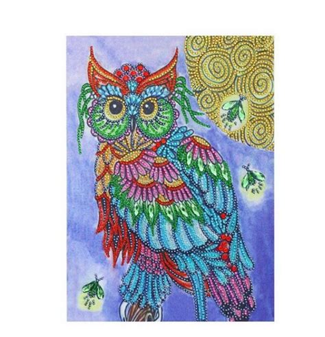 1181x1574 Owl Diamond Painting Kit Special Shaped Etsy