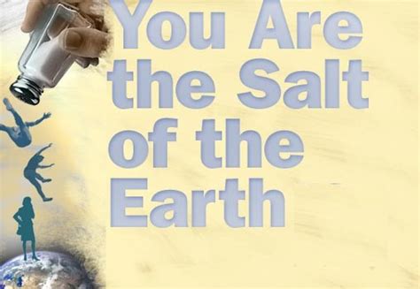 Salty Saints Matthew 513 Ye Are The Salt Of The Earth Free