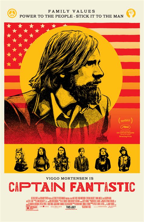'Captain Fantastic' Poster: Shepard Fairey's Father's Day Art | IndieWire