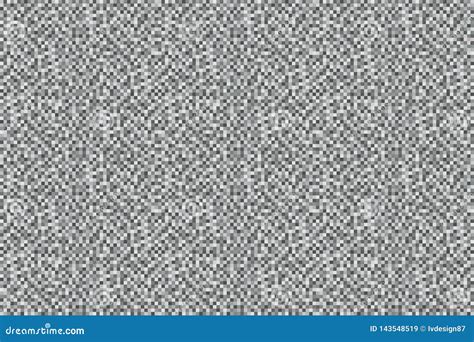 Gray Pixel Background Abstract Square Mosaic Noise Texture Geometric